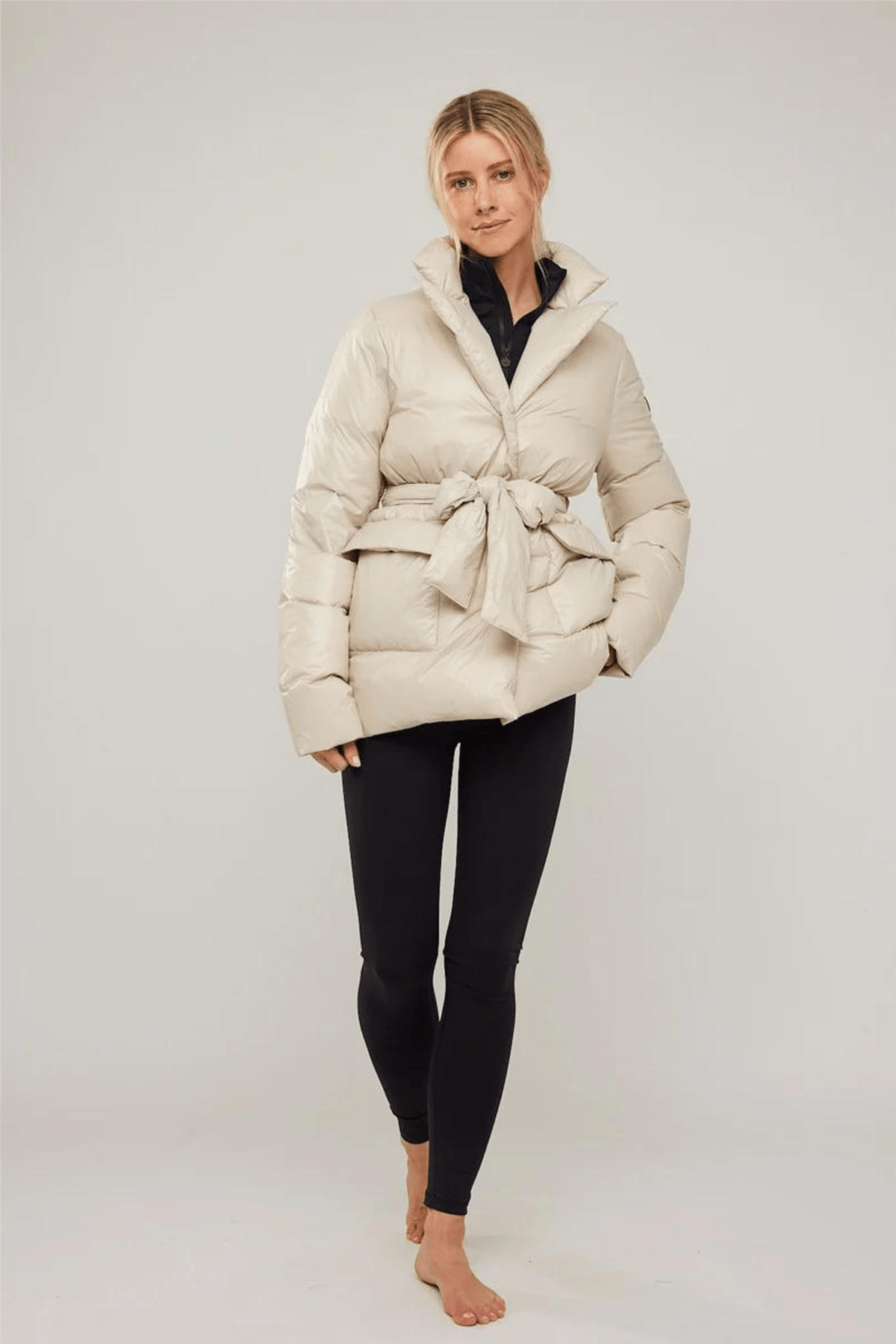 Chelsea Down Jacket Beige Me My Cousin