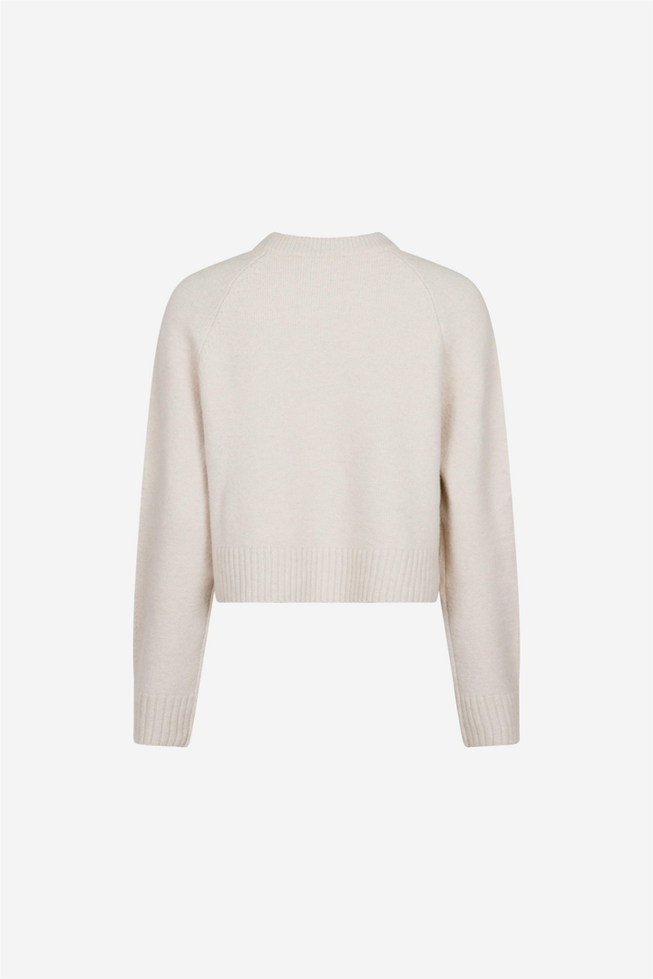 Kamra Knit Blouse Ivory