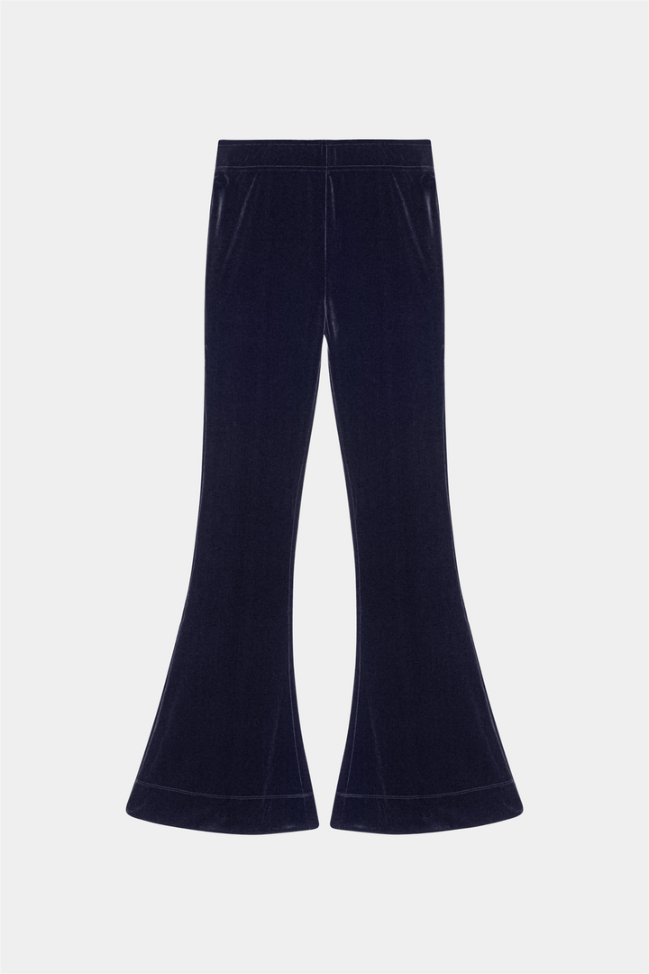 Ganni Bukser & jeans Velvet Jersey Flared Pants