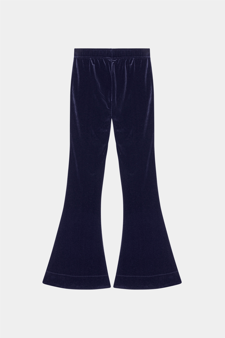 Ganni Bukser & jeans Velvet Jersey Flared Pants