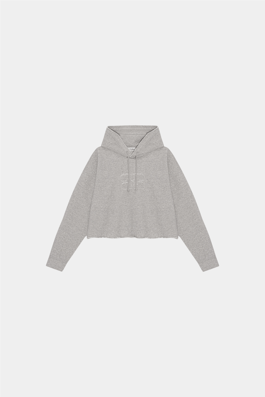 Ganni Genser & Cardigan Isoli Cropped Oversized Hoodie