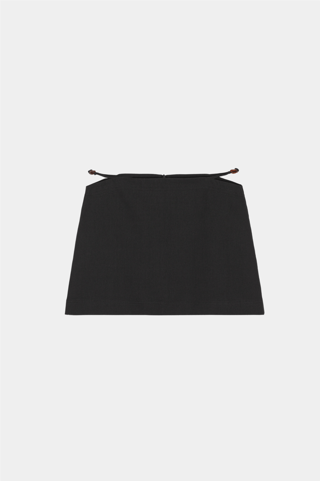 Ganni Skjørt Cotton Suiting Mini Skirt
