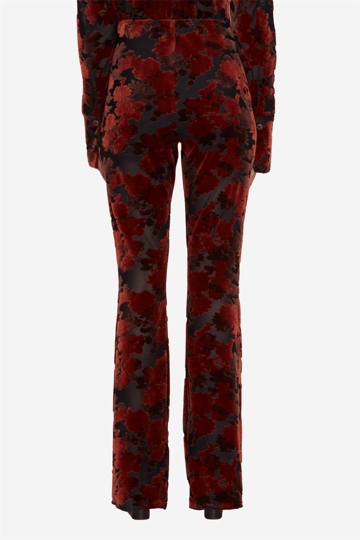 Holzweiler Bukser & jeans Gilly Devore Trousers Brown Mix