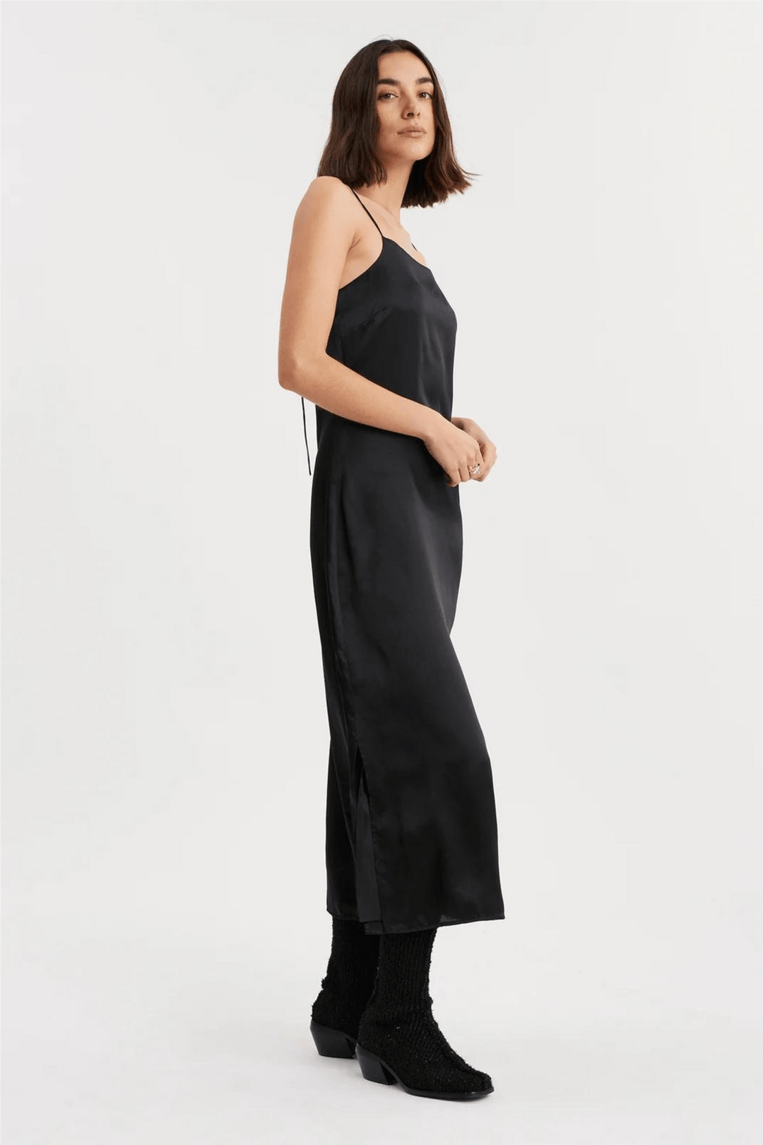 Holzweiler Kjole Eila Silk Dress