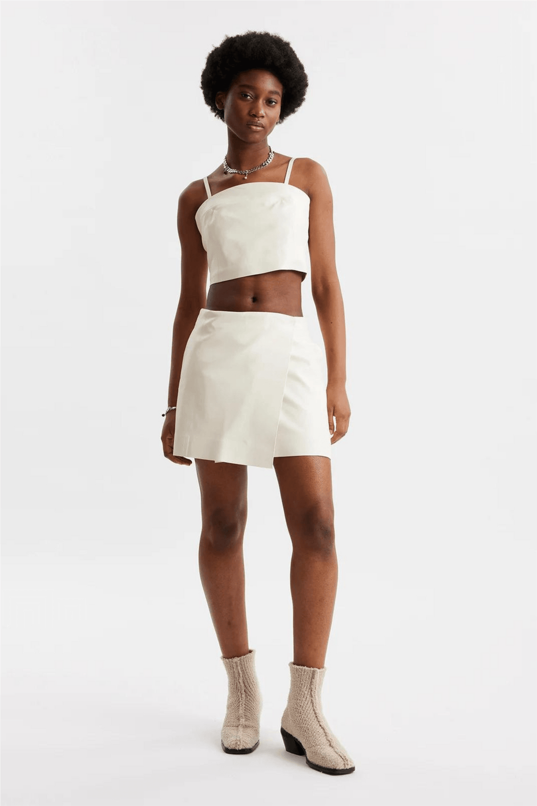 Holzweiler Skjørt Erina Skirt White