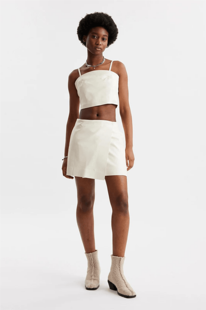 Holzweiler Skjørt Erina Skirt White