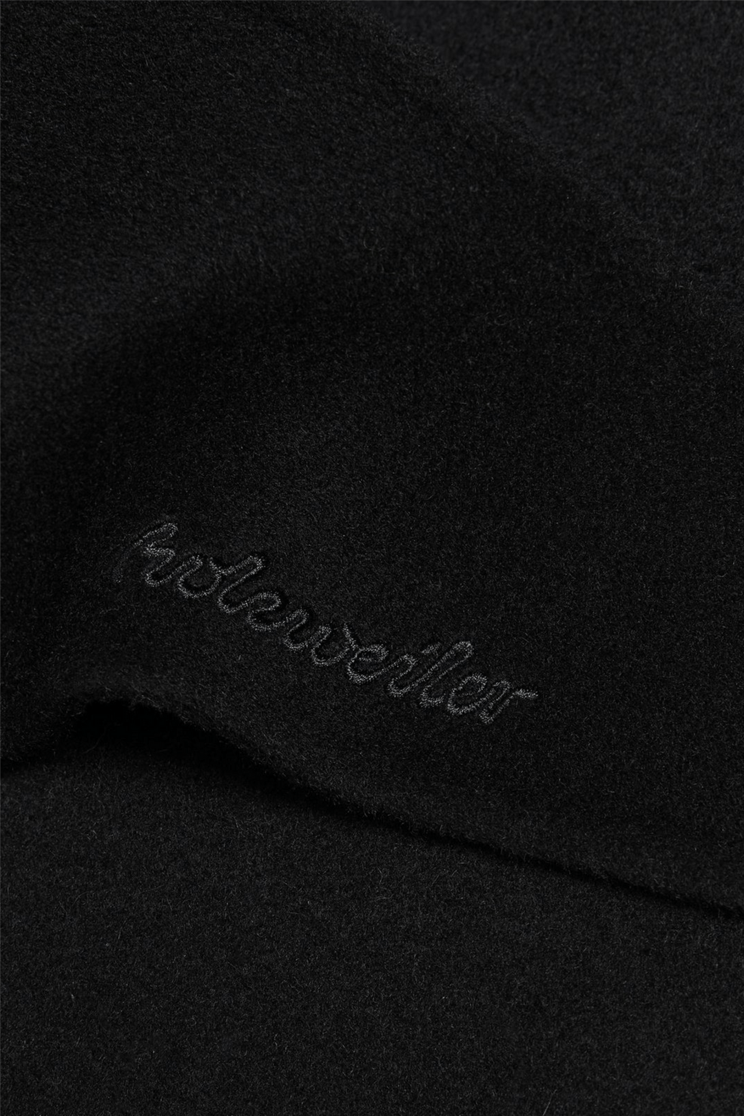Holzweiler Tilbehør Felsa Wool Scarf Black