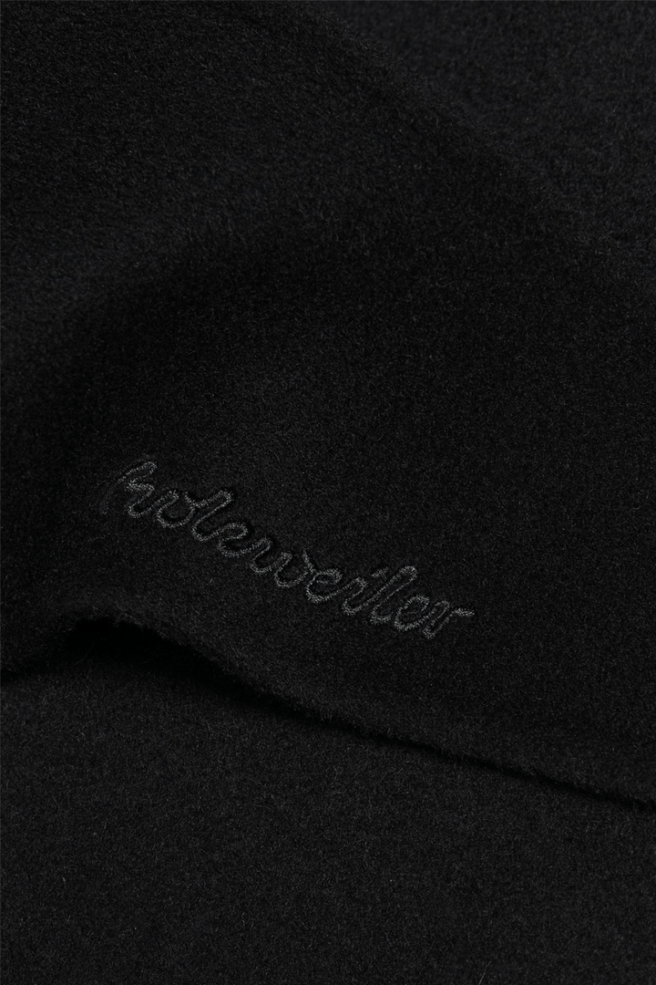 Holzweiler Tilbehør Felsa Wool Scarf Black