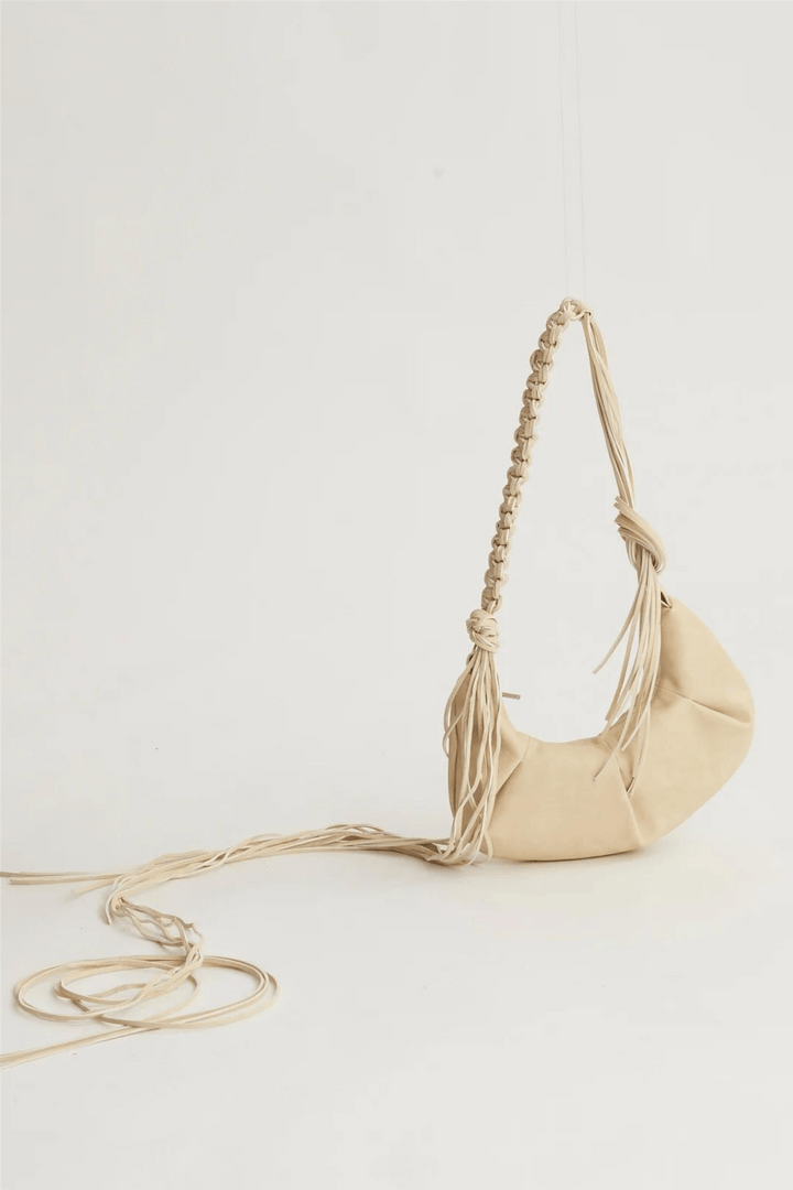 Holzweiler Vesker Cocoon Small Bag Ecru