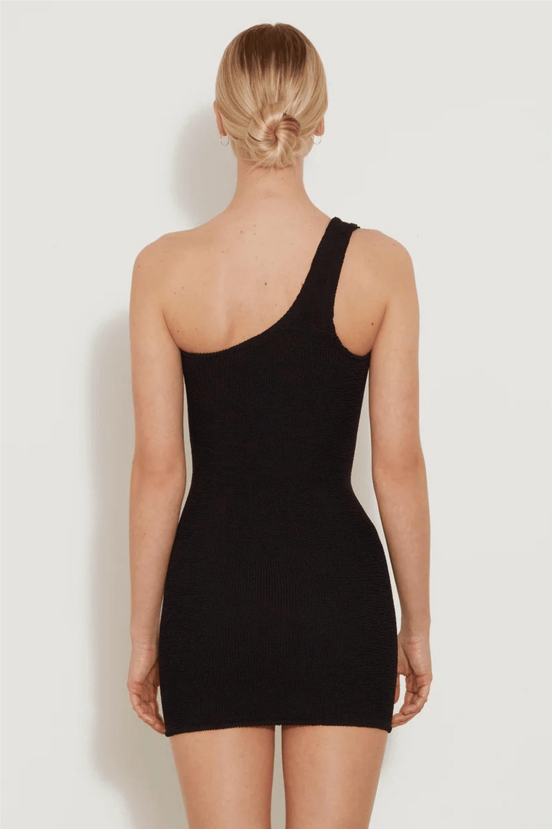Hunza G Kjoler & jumpsuits Nancy Dress Black