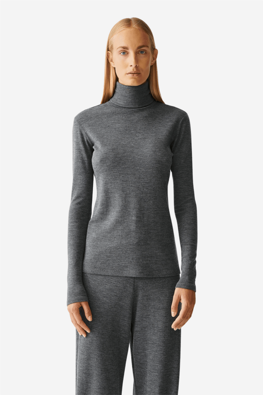 Julie Josephine Genser & Cardigan Camilla Polo Wool Mid Grey