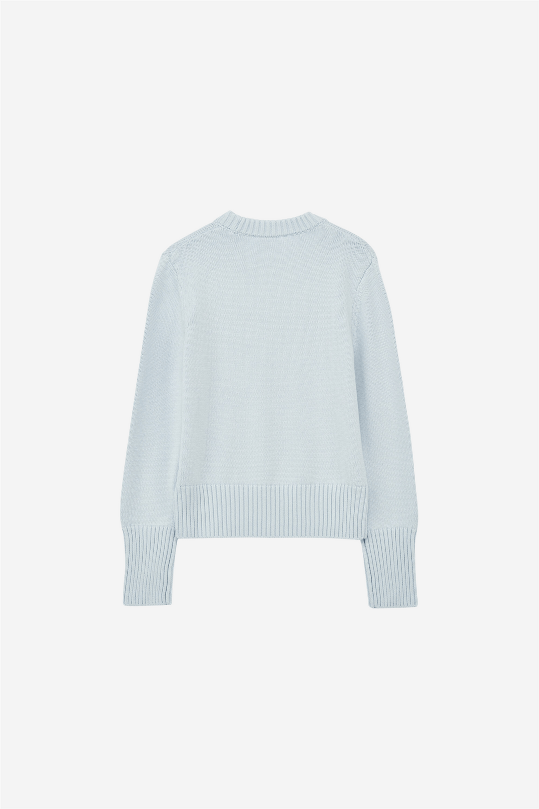 Julie Josephine Genser & Cardigan Short Roundneck Sweater Light Blue