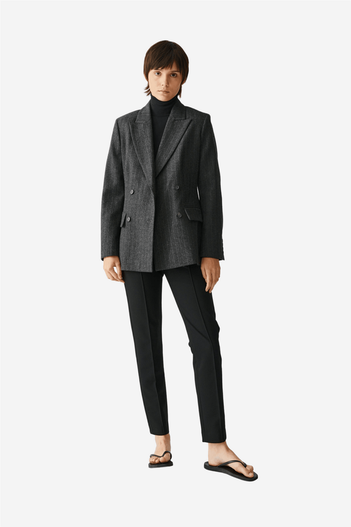 Julie Josephine Yttertøy Sienna Blazer Grey Stripe
