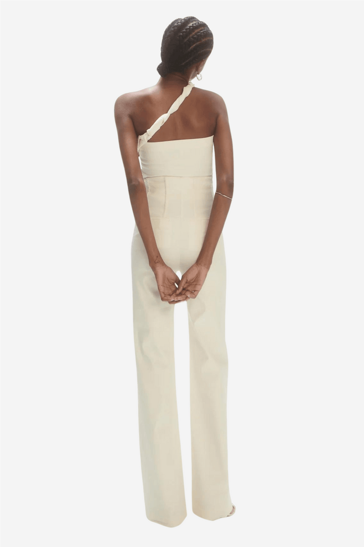 Les Coyotes De Paris Bukser & jeans Super High Waist Trousers Off-White
