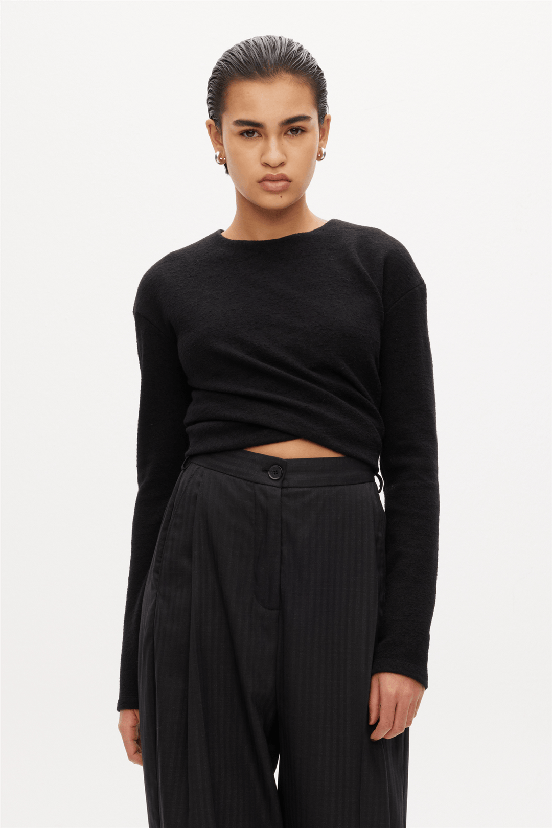 Les Coyotes De Paris Topper & t-skjorter Long Sleeve Twisted Top