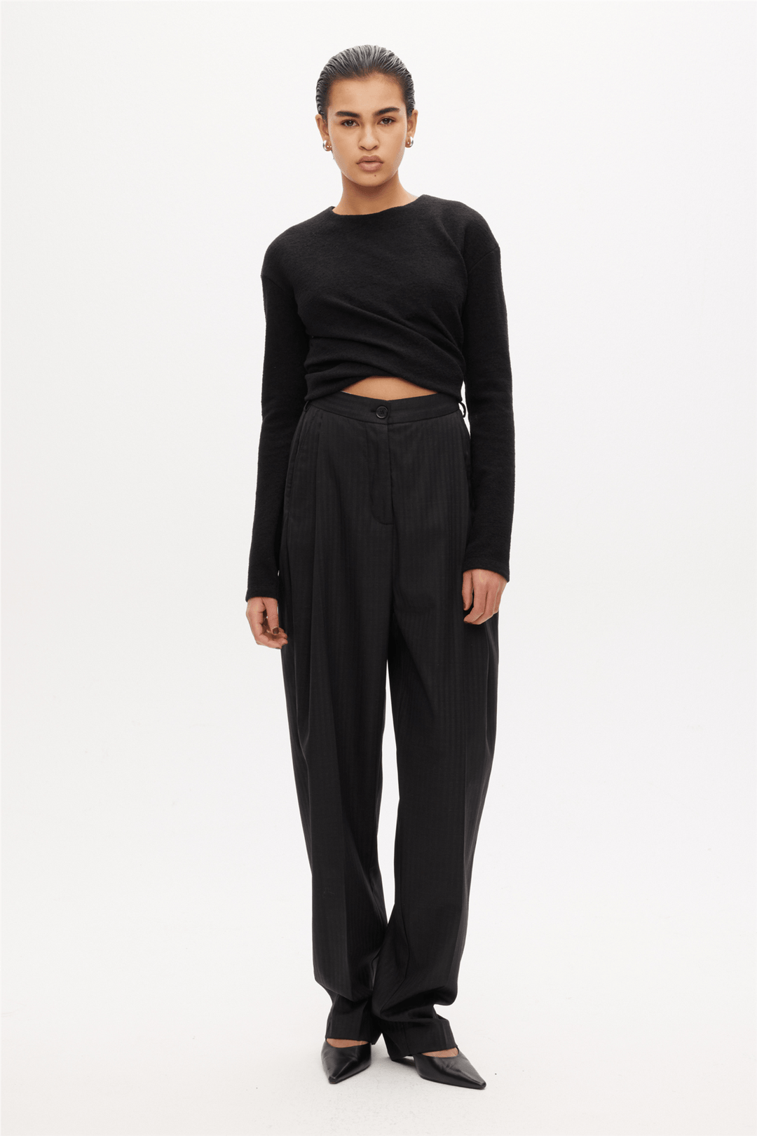 Les Coyotes De Paris Topper & t-skjorter Long Sleeve Twisted Top