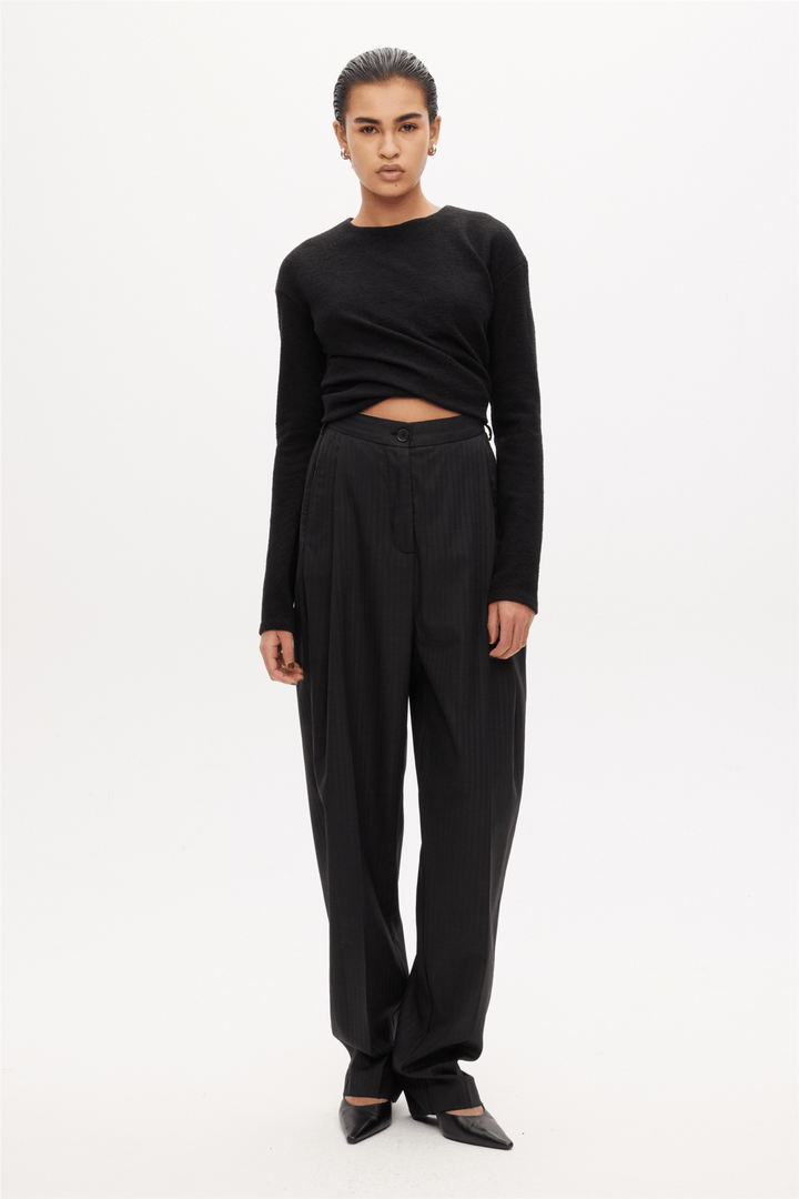 Les Coyotes De Paris Topper & t-skjorter Long Sleeve Twisted Top