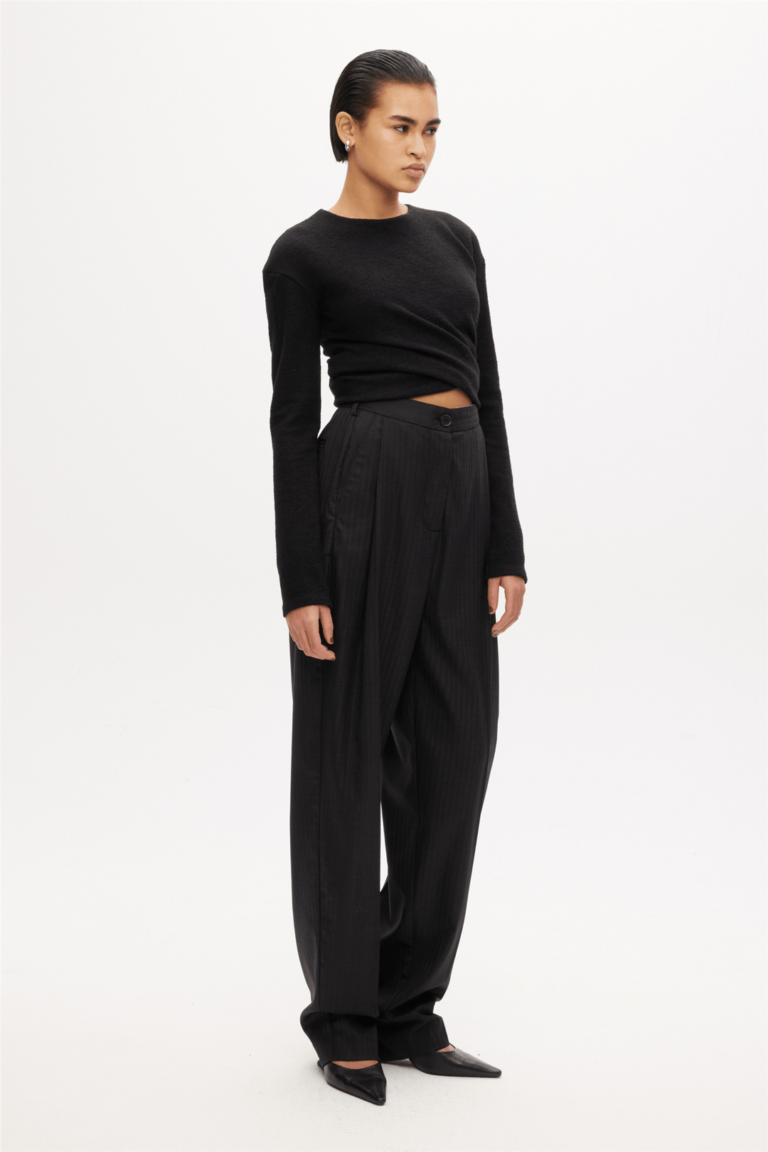 Les Coyotes De Paris Topper & t-skjorter Long Sleeve Twisted Top