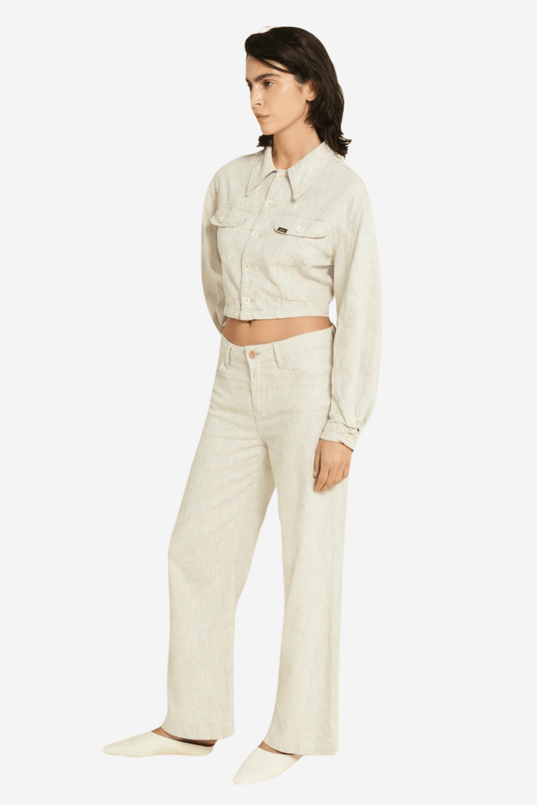 Lois Bukser & jeans Culotte Crude Linen