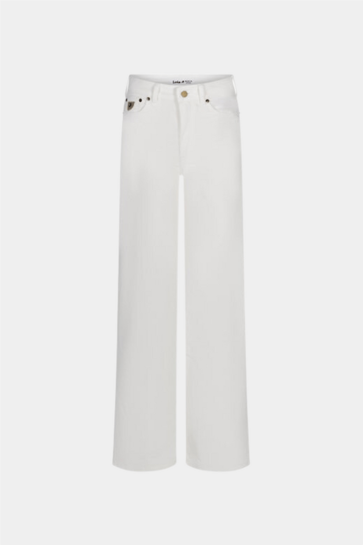 Lois Bukser & jeans Palazzo Megalia Shot White