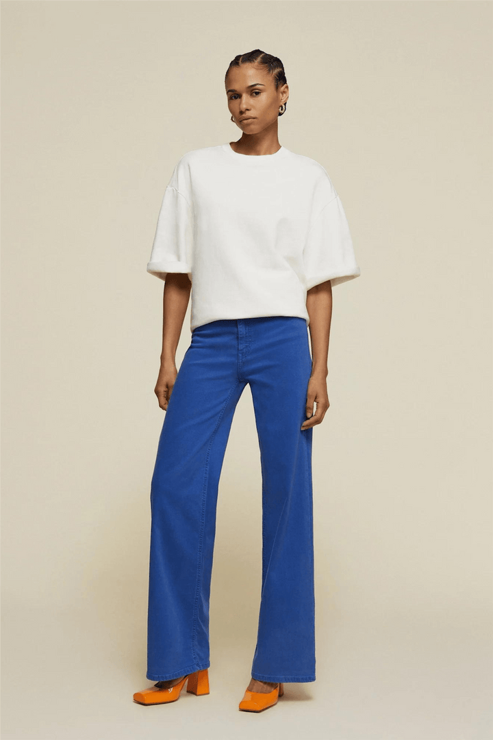 Lois Bukser & jeans Palazzo Megalia Shot White