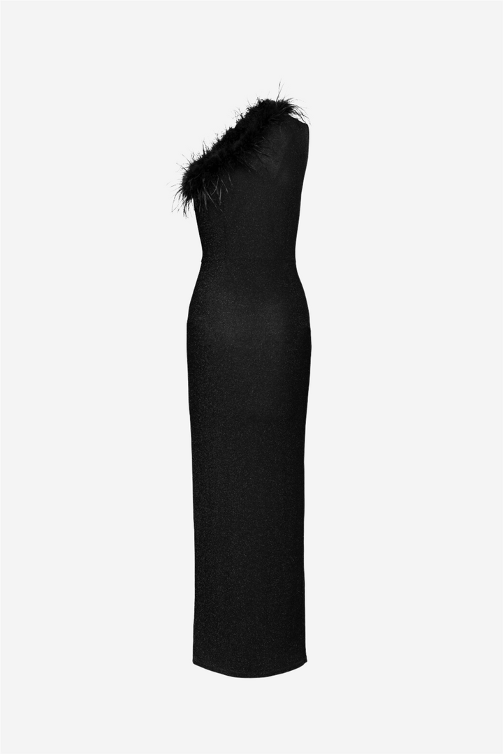 Love Lolina Kjoler & jumpsuits Charina Maxi Dress Black Glitter