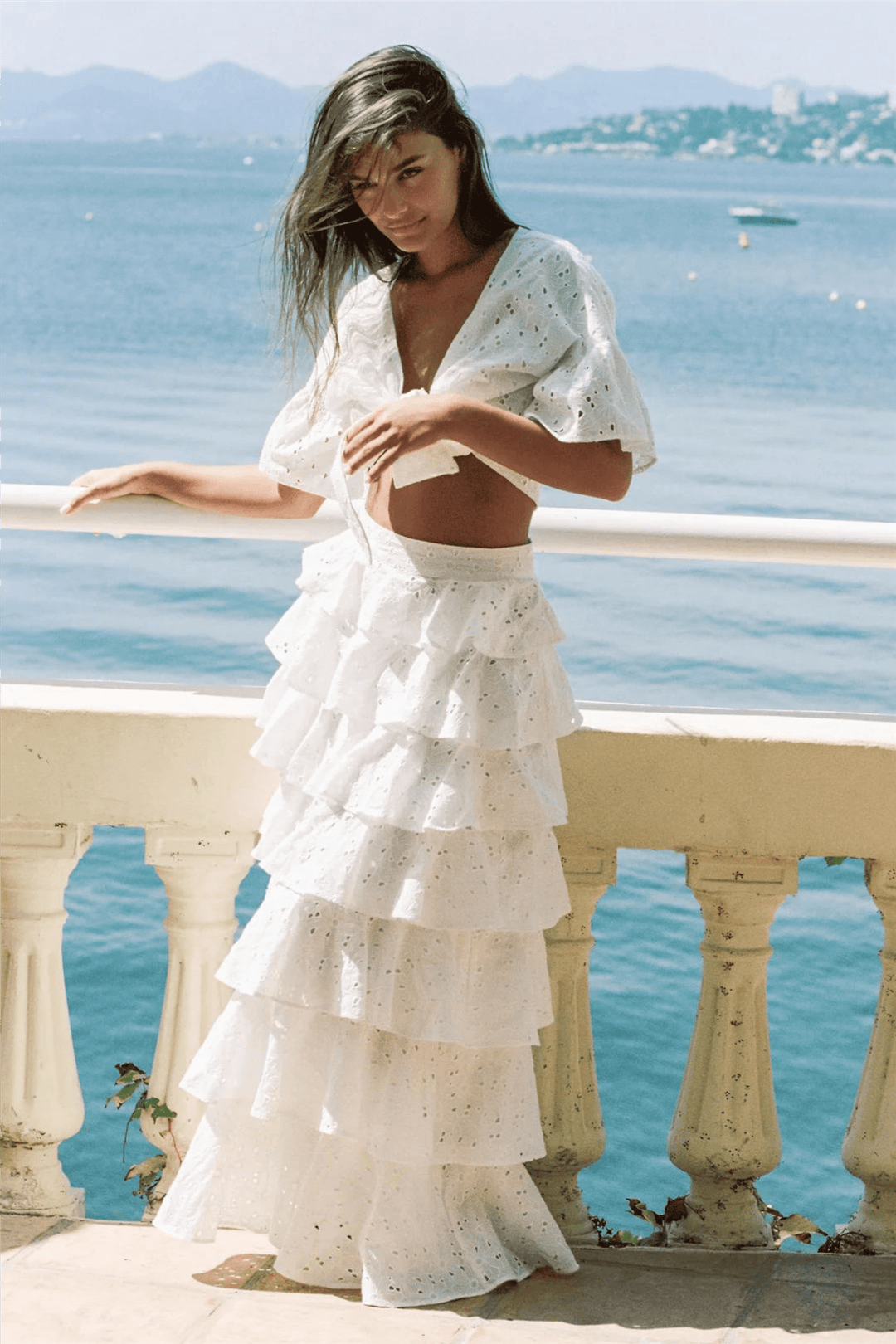 Love Lolita Skjørt Angel Maxi Skirt White