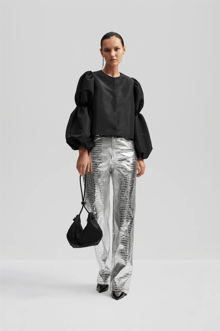 Malina Bluser & Skjorter Zoey Double Pouf Sleeve Blouse