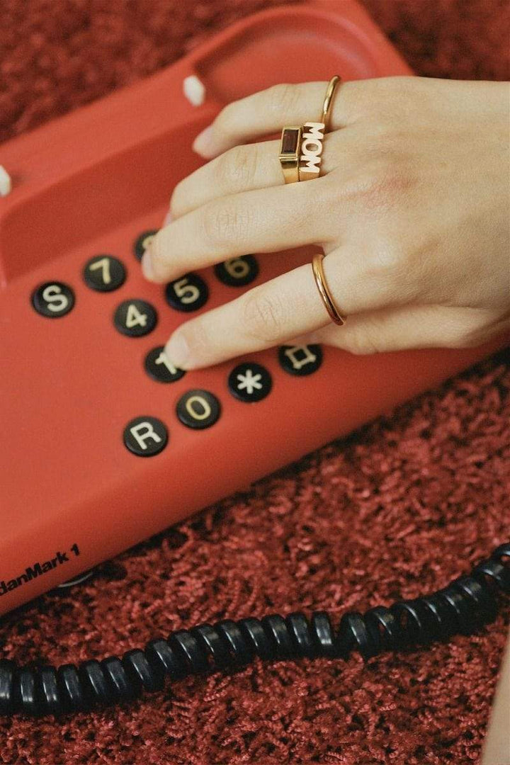 Maria Black Smykke MOM RING GOLD
