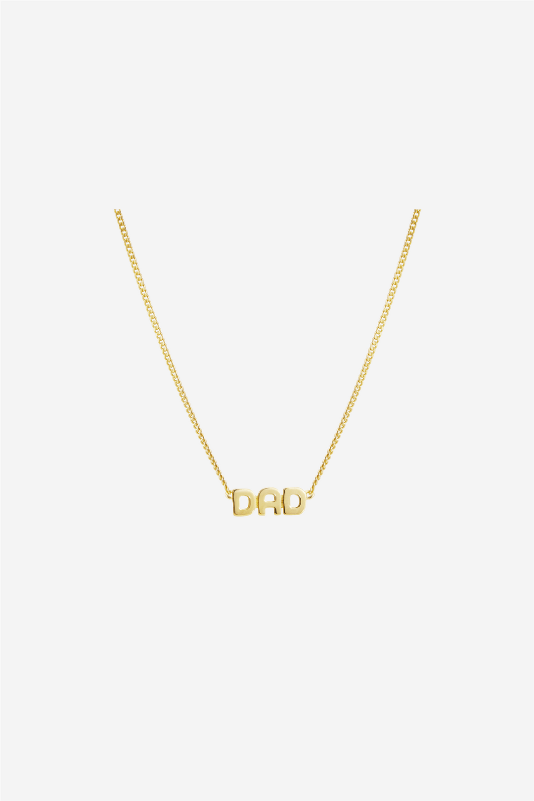 Maria Black Smykker Dad Necklace Gold