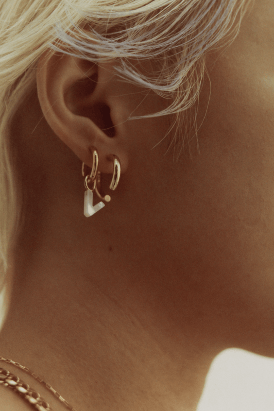 Maria Black Smykker Lucid Letter Charm Gold