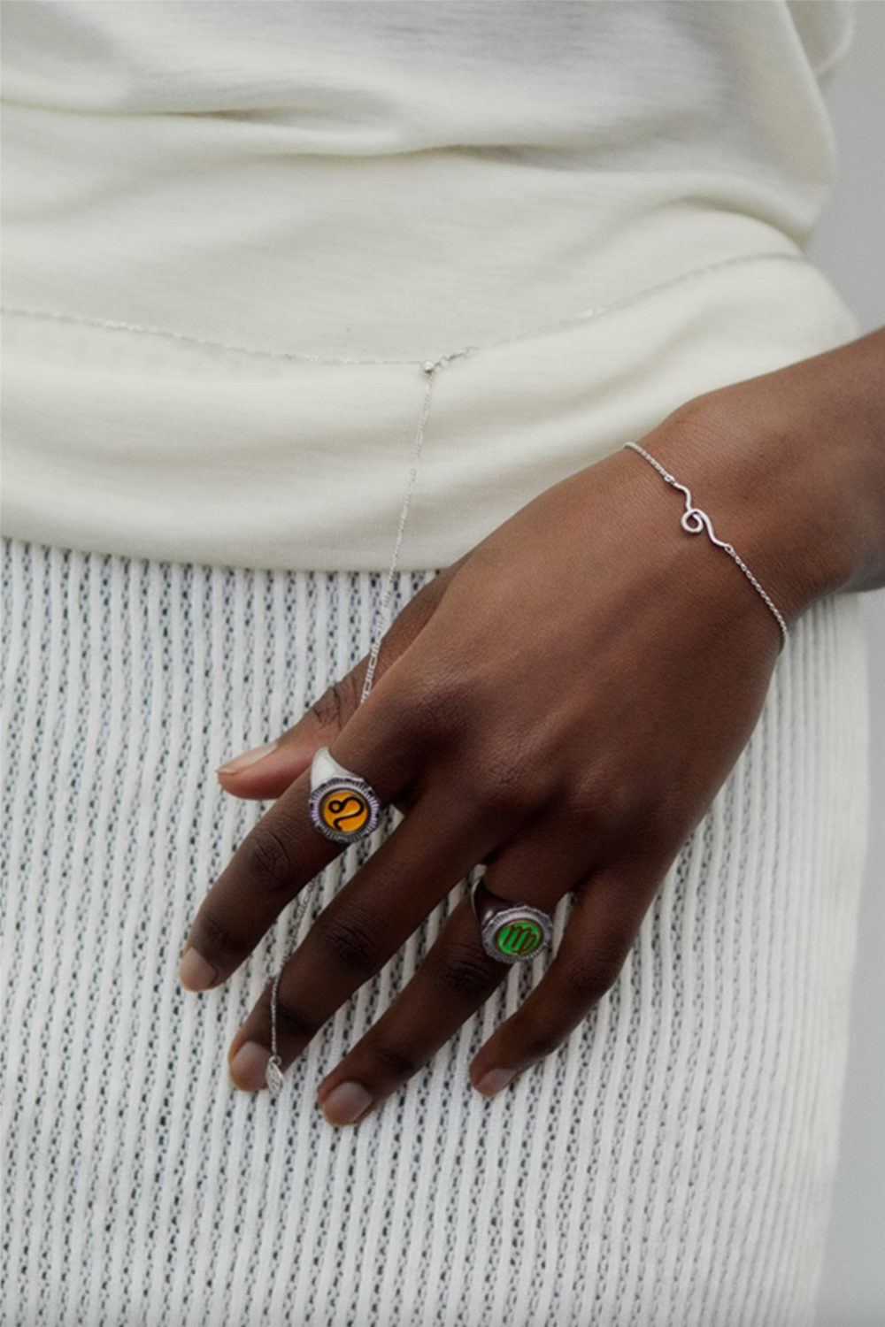 Maria Black Smykker Nasima Bracelet Silver