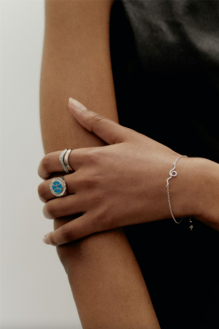 Maria Black Smykker Nasima Bracelet Silver