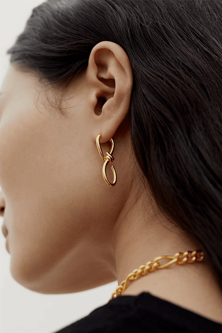 Maria Black Smykker Pirro Earring Gold