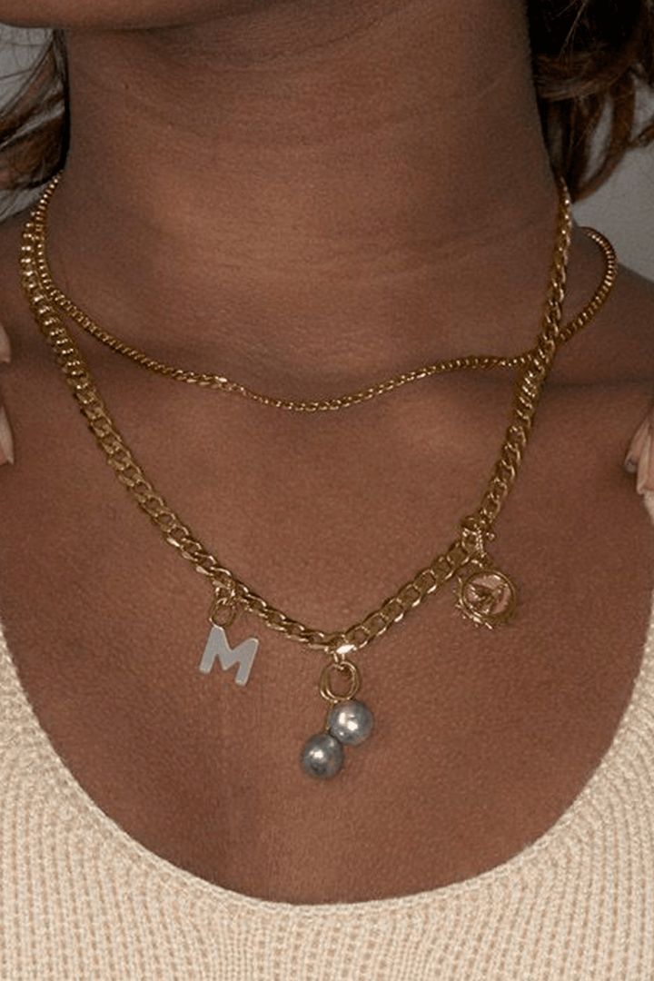 Maria Black Smykker Saffi 43 Necklace Gold