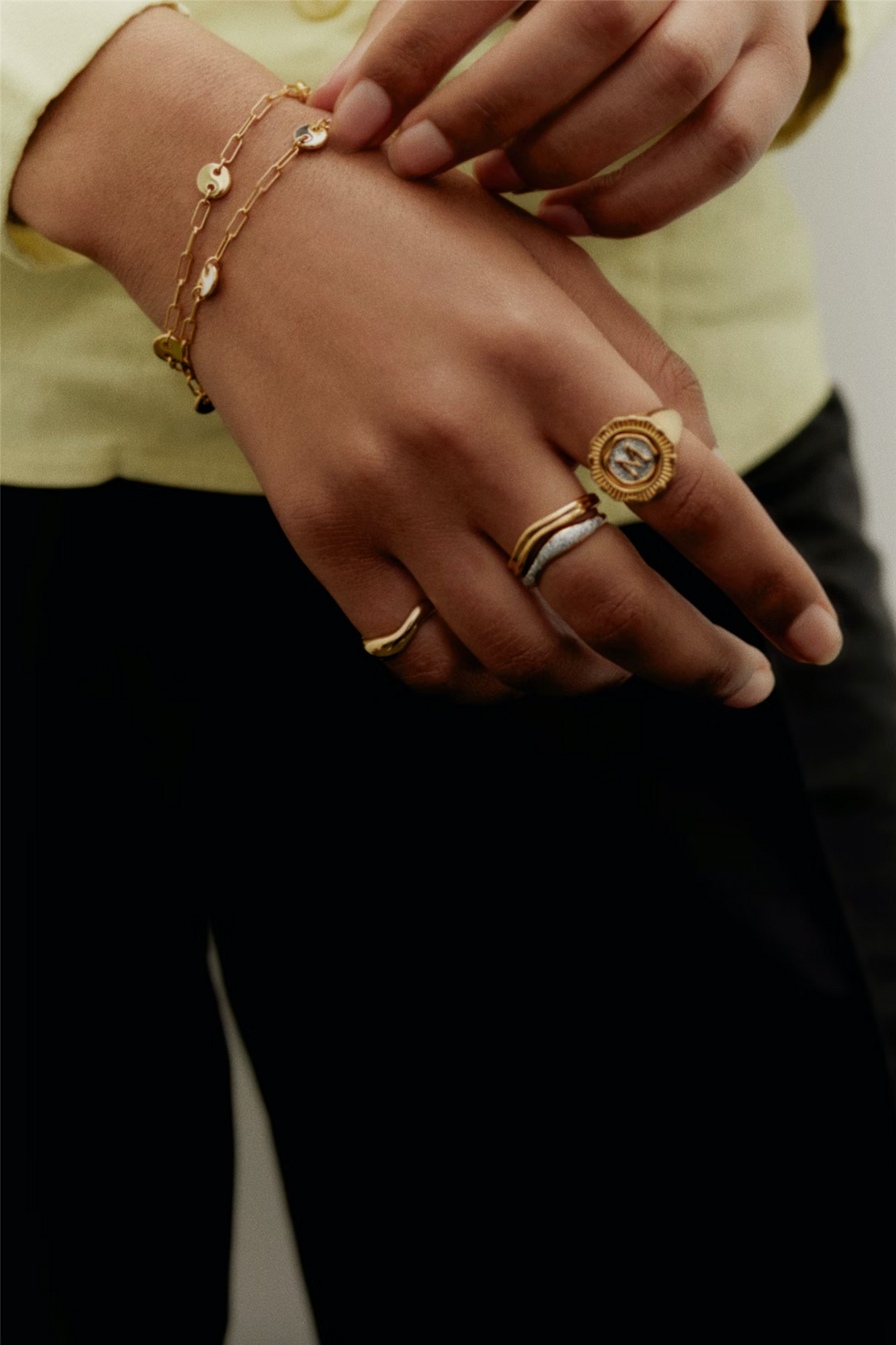 Maria Black Smykker Vayu Ring Gold