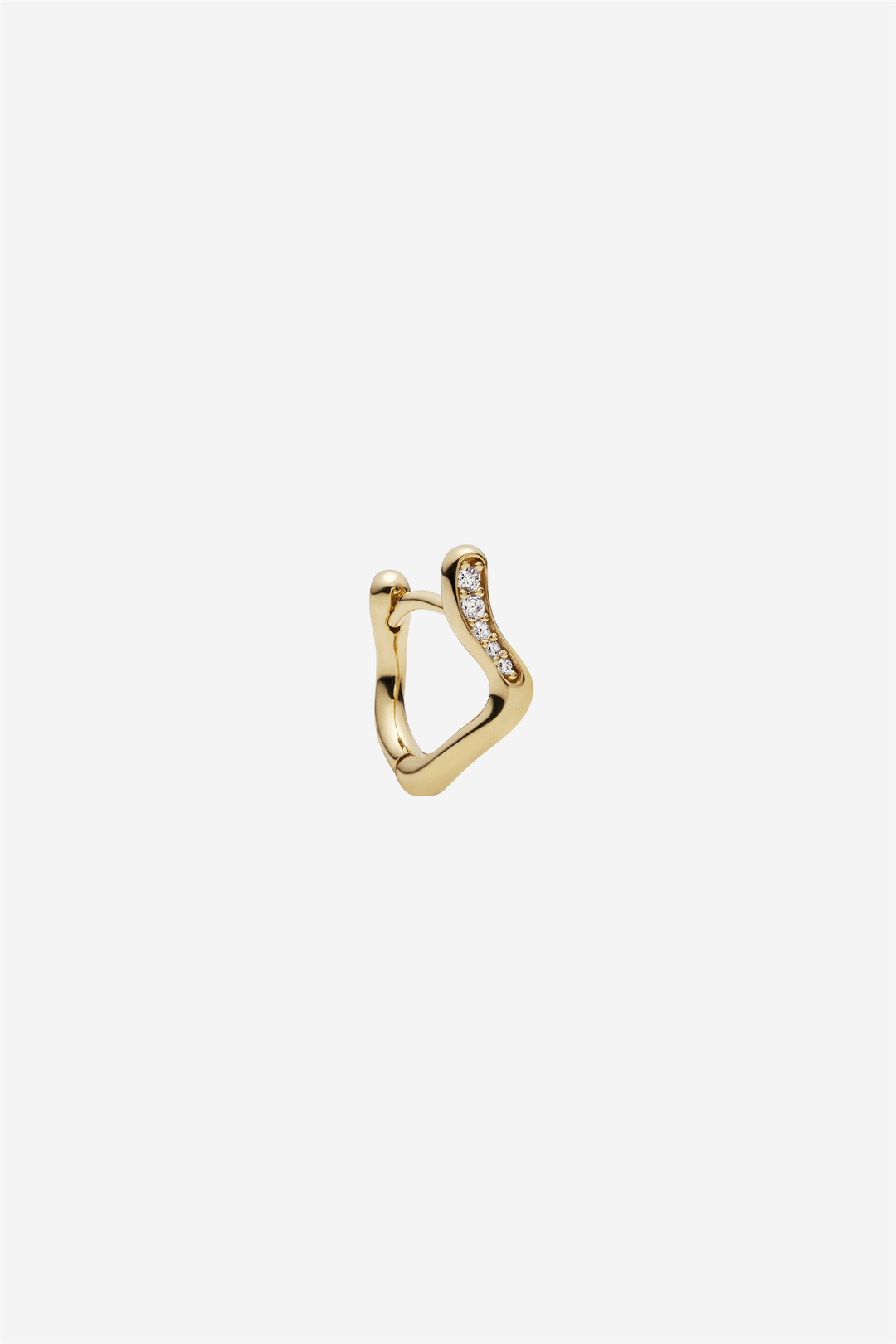 Maria Black Smykker Yasmin 8 Huggie Gold