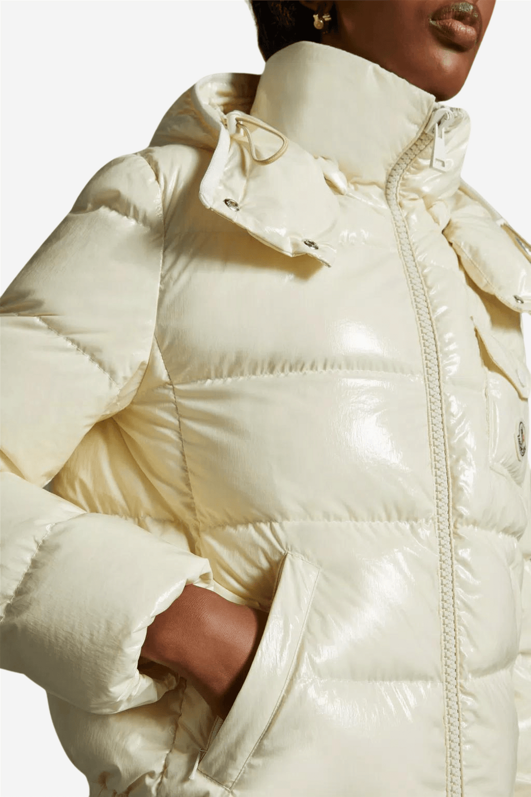 Moncler Yttertøy Andro Short Down Jacket Light Yellow