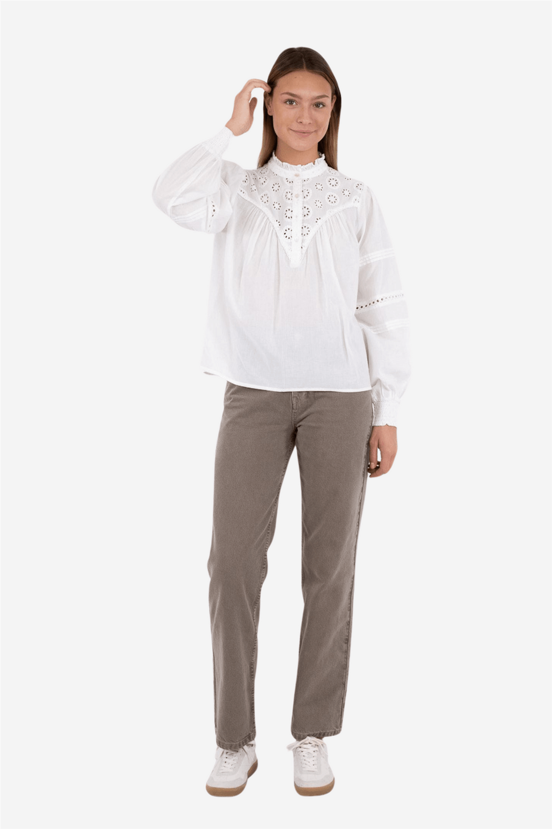 Neo Noir Bluser & Skjorter Emily Blouse White