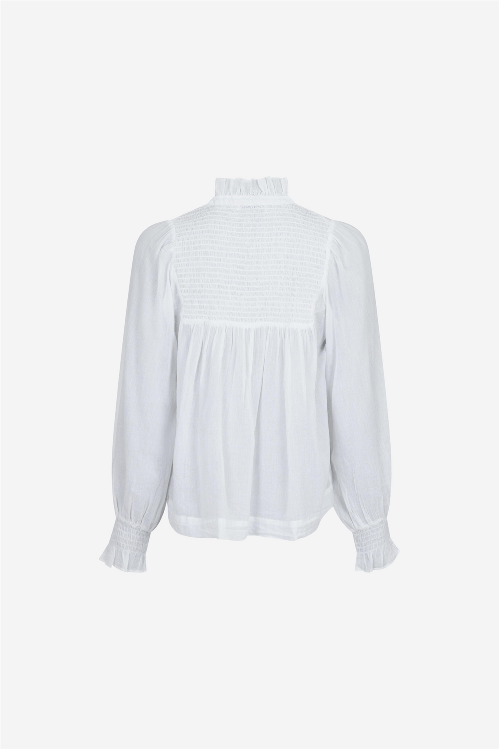 Neo Noir Bluser & Skjorter Jill S Voile Blouse White