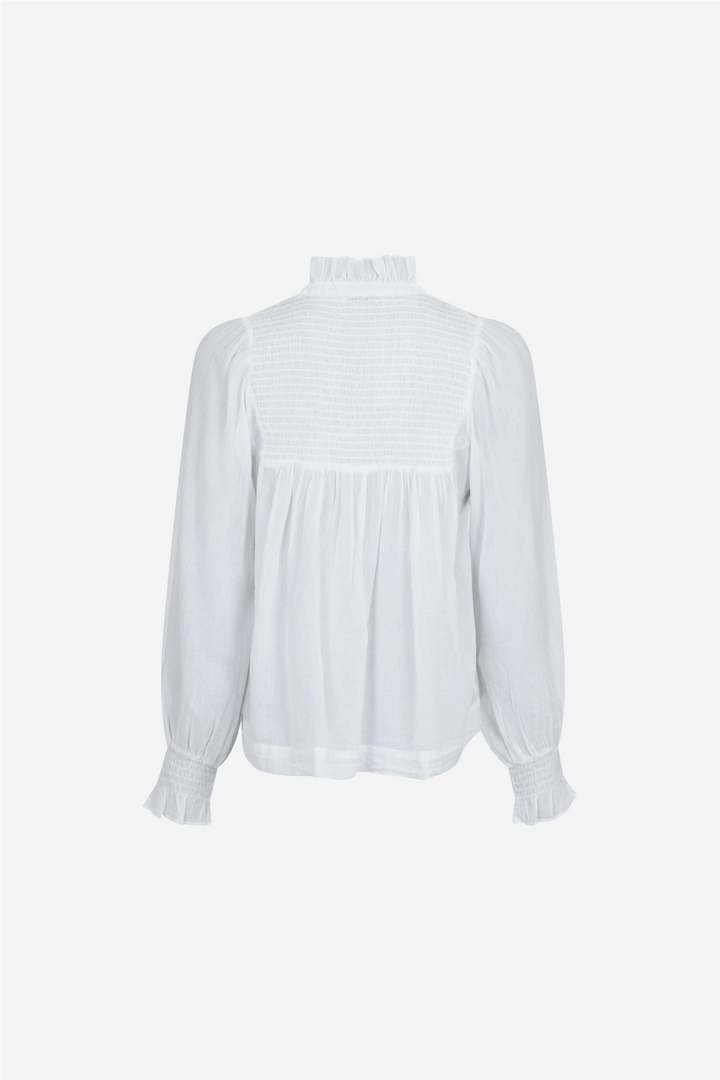 Neo Noir Bluser & Skjorter Jill S Voile Blouse White