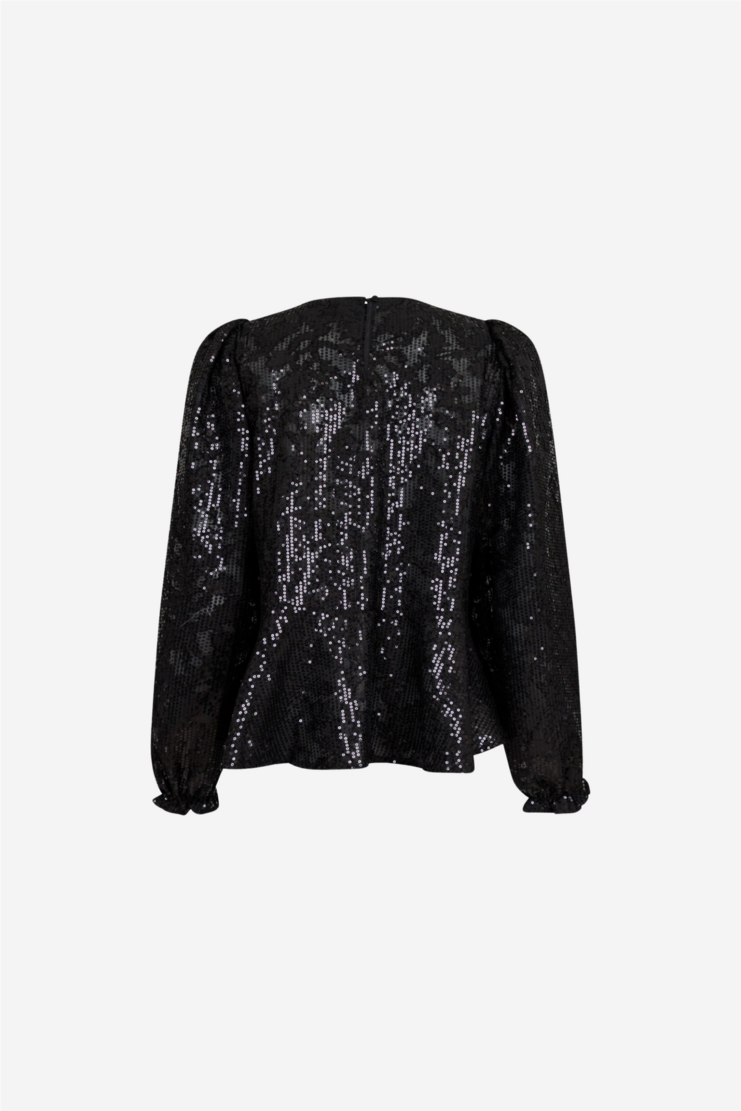 Neo Noir Bluser & Skjorter Rizzo Sequins Blouse Black