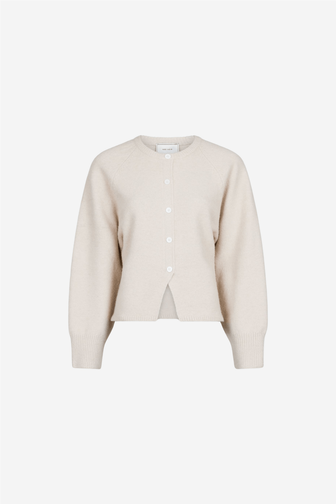 Neo Noir Genser & Cardigan Rex Knit Blouse Ivory