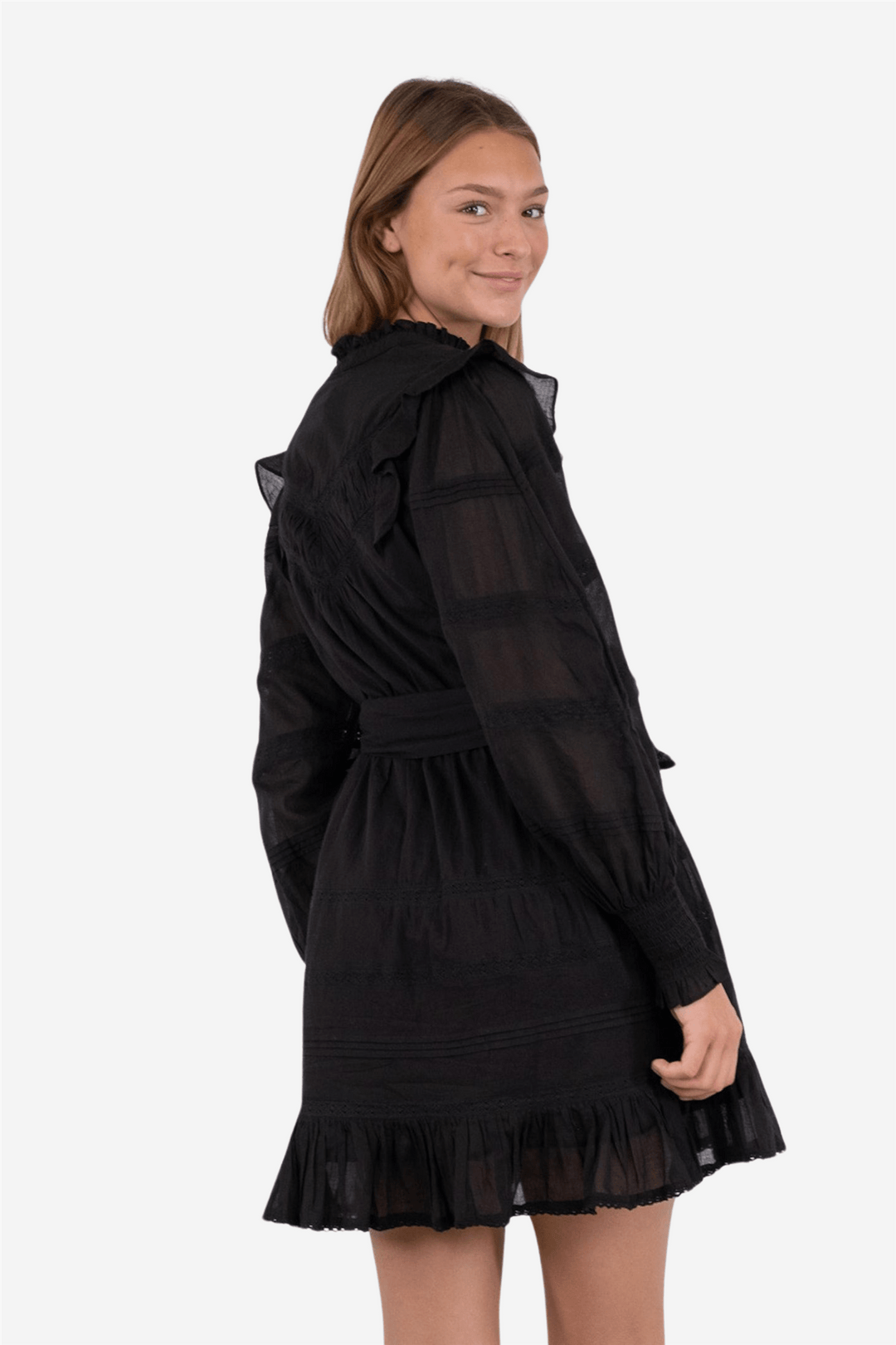 Neo Noir Kjoler & jumpsuits Salli S Voile Dress Black