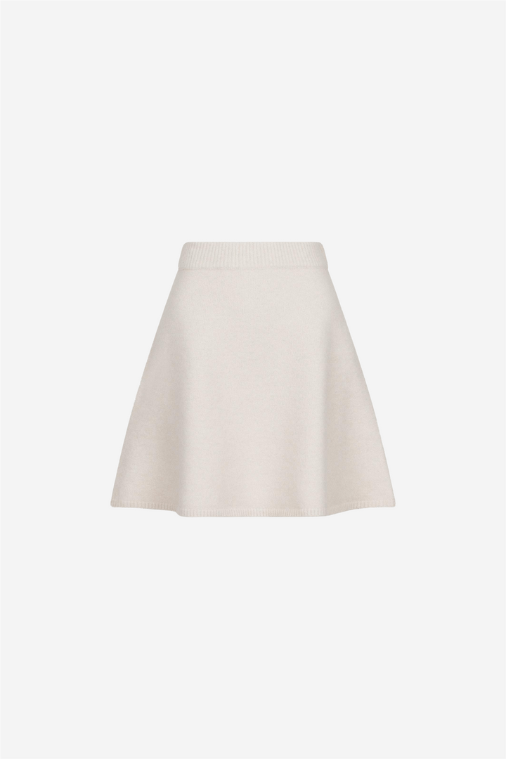 Neo Noir Skjørt Gisa Knit Skirt Ivory