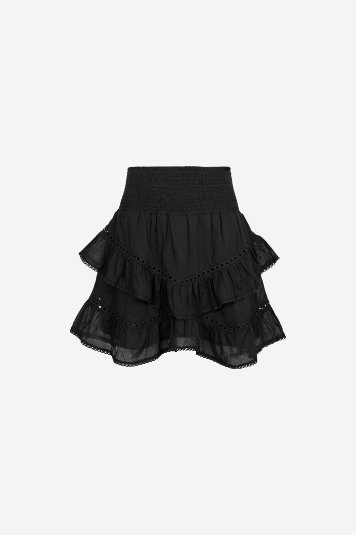 Neo Noir Skjørt Ricki S Voile Skirt Black