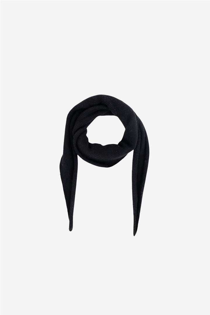 Neo Noir Tilbehør Misty Knit Scarf Black
