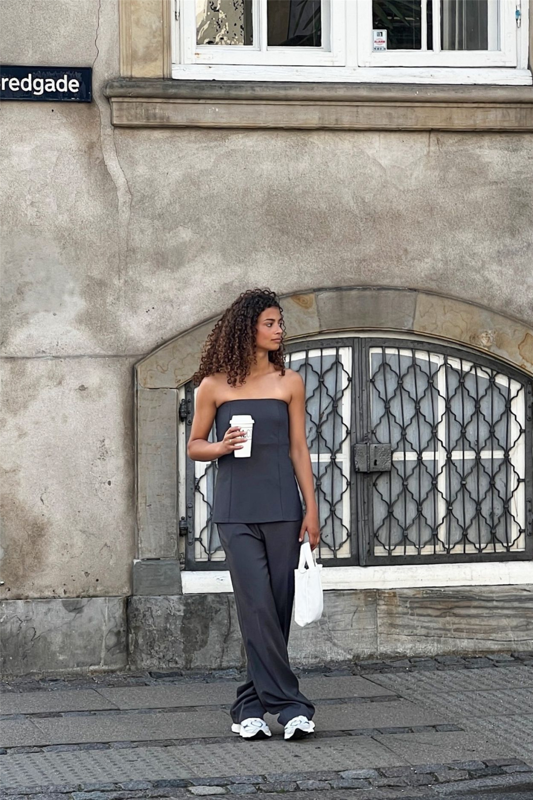 Neo Noir Topper & t-skjorter Leafie Melange Top