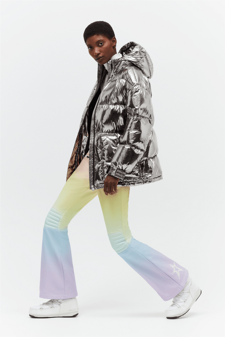 Perfect Moment Skitøy Aurora Flare Ski Pant Print Pastel Rainbow
