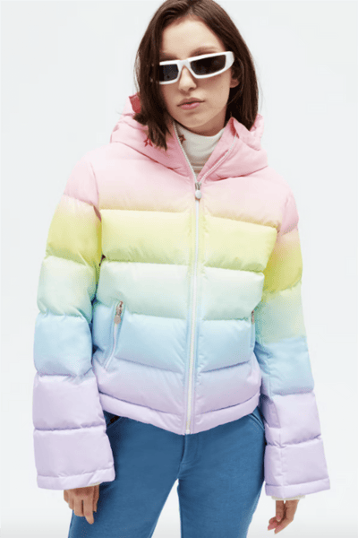 Pastel hot sale rainbow jacket